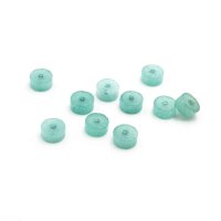 Heishi Perlen aus Amazonit 4mm 10 Stück