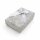 Geschenkbox in Grau mit Schleife 9x6 cm