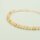Perlenarmband Blanca mit Aventurinen und goldfarbenen Elementen