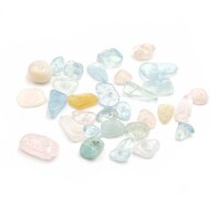 Nuggets als Perlen aus Morganit 4,5 mm - 12,5 mm 5 Gramm