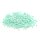 gefrostete Rocailles Perlen opak in mint 3mm 10 Gramm