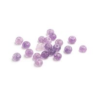 geschliffener Schmuckstein in flieder 4 x2,5mm 20 Stück