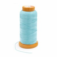 Makramee Garn 0,6mm in Seidenoptik eine Spule 120m in...