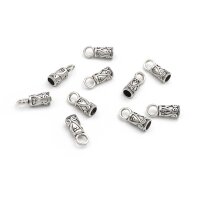 Endkappen mit Verzierungen für 4mm Bänder in...