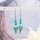 Perlen aus Jade in türkis 4mm 20 Stück