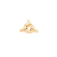 Federring 11 mm mit 18K Goldbeschichtung
