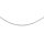 Gliederkette 304 Edelstahl in platinfarben 2x1,5mm 2 Meter