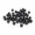 glänzende Perlen aus Onyx in schwarz 8mm ein Strang 50 Stück