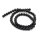 gefrostete Perlen aus Onyx in schwarz 6mm ein Strang mit 68 Perlen