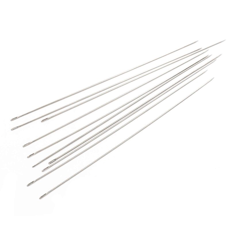 Perlennadeln gehärteter Stahl 120mm 10 Stück