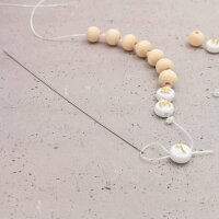 Perlennadeln gehärteter Stahl 120mm 10 Stück