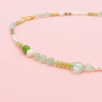 Heishiperlen aus Jade in hellgrün 4mm 20 Stück