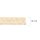 elastisches Gummiband/Faltband mit goldenen Herzchen in beige 1m