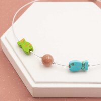 Quetschperlen aus Messing in silberfarben 3mm 5 Gramm...