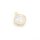 Mondstein Anhänger 925 Silber als Raute 15x12mm Goldfarben beschichtet