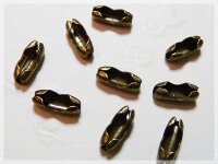Verschlüsse für 2mm Kugelketten in antik...