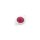 Verbinder aus 925S mit Quarz in Fuchsia 13x7mm