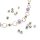 Dalmatiner Jaspis Perlen 4 mm 1 Strang mit 43 Perlen