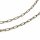 Paperclip Kette in antik bronzefarben 14x6 mm 1 Meter