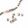 Dalmatiner Jaspis Perlen 6mm 1 Strang mit 29 Perlen
