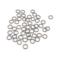 Biegeringe aus Messing 7 mm in gunmetal 50 Stück