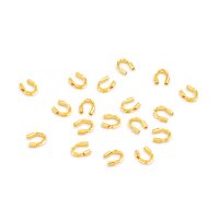 Drahtschützer aus Messing mit 18K Goldbeschichtung...