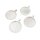 Fassungen für 30mm Cabochons in antik silberfarben 4 Stück