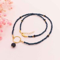 Glasschliffperlen als Rondelle in Goldfarben 3 x 2mm 1...