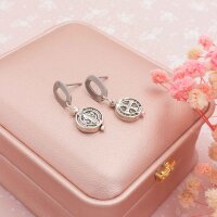 Facettierte Zwischenperlen aus 925er Silber 3mm 4 Stück
