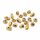 Hämatit Perlen als Goldnugget 4-9 mm, 20 Stück