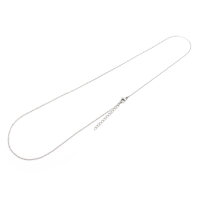 zarte Gliederkette aus 304 Edelstahl in platinfarben 2...
