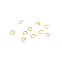 offene Biegeringe aus Edelstahl 5 mm in goldfarben...