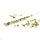 natürliche Peridot Nuggets Perlen 3-5 mm 5 Gramm