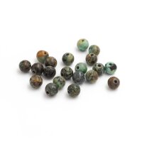 Regenwald Jaspis 4 mm 20 Stück