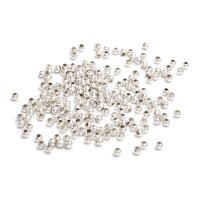 Zwischenperlen in Silberfarben 2 mm 200 Stück