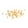 Zwischenperle aus Edelstahl in goldfarben 2 mm 50 Stück