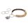 Verbinder als Ring aus 304 Edelstahl in platinfarben 20 mm 8 Stück