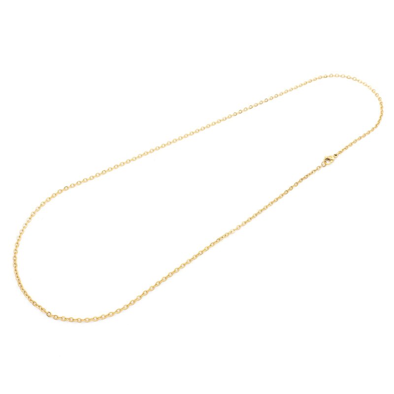 Ankerkette aus 304 Edelstahl in goldfarben mit Ionenplattierung 60 cm