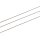 zarte Kugelkette 1,5 mm in gunmetal 2 Meter