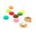 Aroma Medaillon Lebensbaum 12 mm aus 316 Edelstahl in Goldfarben mit 10er Set Filzpads
