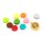 Aroma Medaillon Lebensbaum 12 mm aus 316 Edelstahl in Goldfarben mit 10er Set Filzpads