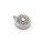 Aroma Medaillon 12 mm aus 316 Edelstahl mit 10er Set Filzpads