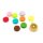 Aroma Medaillon 12 mm aus 316 Edelstahl in Goldfarben mit 10er Set Filzpads