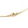 Elegante Schlangenkette aus 304 Edelstahl – 18k vergoldet – 45cm x 1mm – PVD Beschichtung