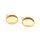 Fassungen aus 304 Edelstahl in Goldfarben ionenbeschichtet 12 mm 2 Stück