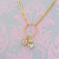 Ankerkette 4x3 mm aus 304 Edelstahl in Goldfarben mit...
