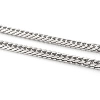Panzerkette aus 304 Edelstahl 8 x 4 mm, 60 cm lang