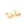 Schraubverschluss als Perle 7,5 mm aus Messing mit langanhaltender 24K Goldbeschichtung 2 Stück