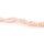 galvanisierte Glasschliffperlen 4 x 3 mm mit Farbverlauf in Rosa und Nougat 1 Strang mit 120 Perlen