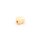Herz-Perle aus 18k vergoldetem 304 Edelstahl 11 x 9 mm – IP-Beschichtung